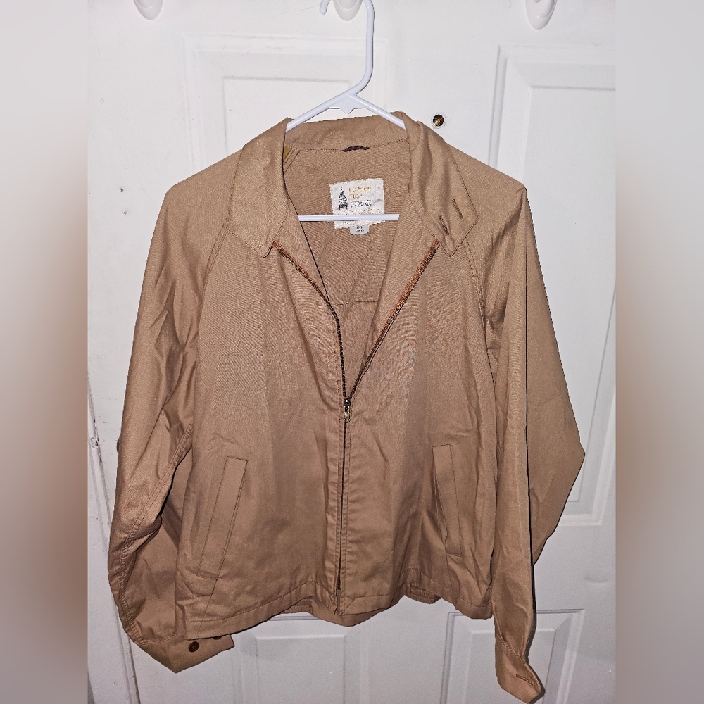Vintage London Fog Beige Harrington Jacket